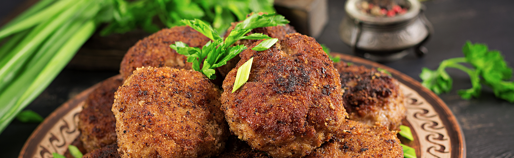 Banner receta de albondigas de Lentejas La Abadía